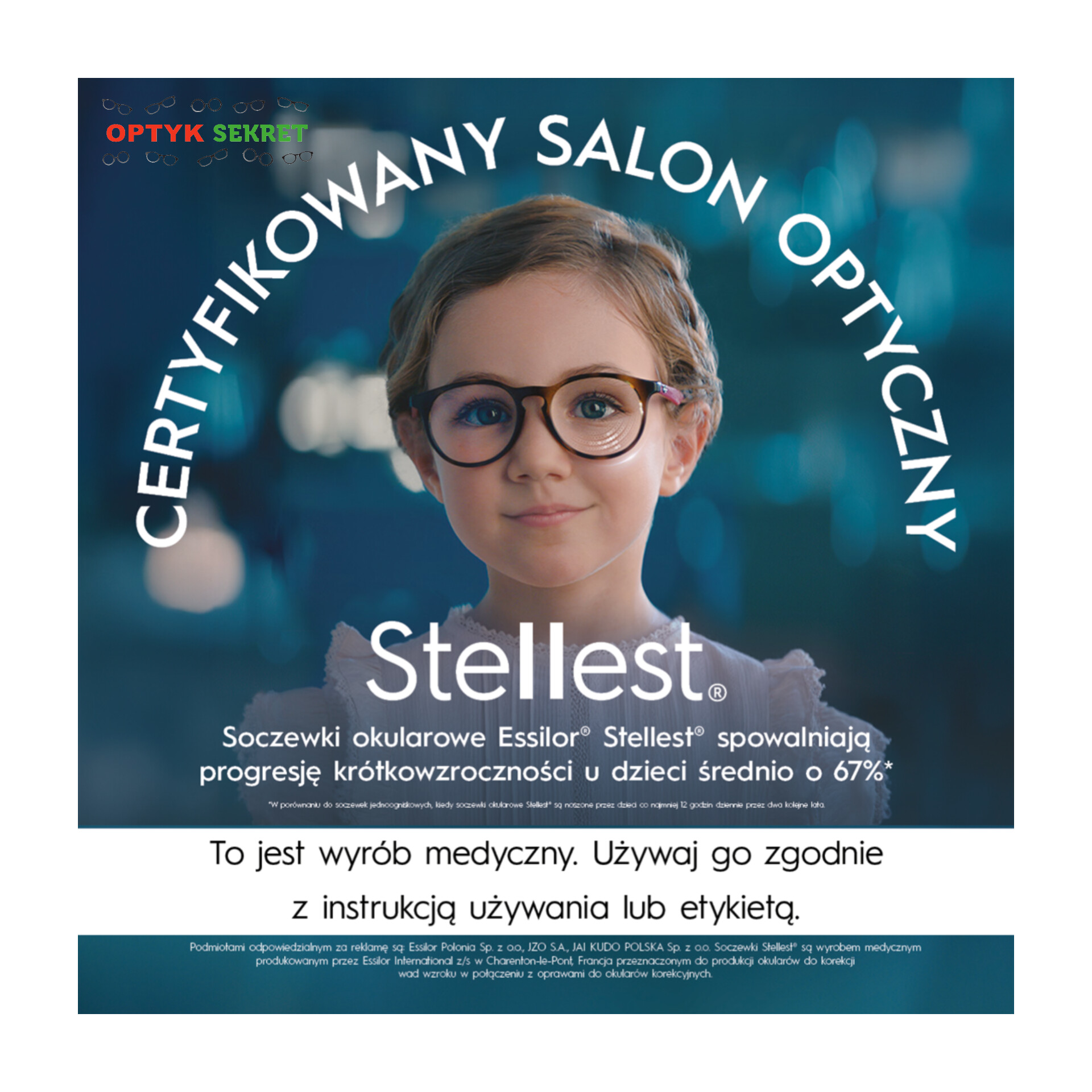 Essilor Stellest - Certyfikowany Salon